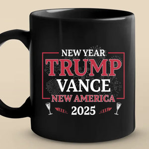 New Leadership You Can Trust - US Election Black Mug