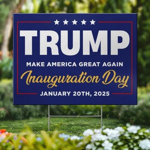 A Bright Future For All - US Elections Yard Sign, Decoration Gift For Conservative Supporters