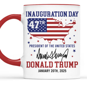 The People's Champion Returns - US Elections Accent Mug