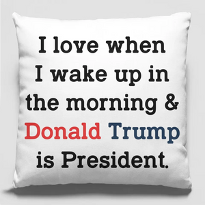 Let’s Build A Brighter Tomorrow - US Election Pillow