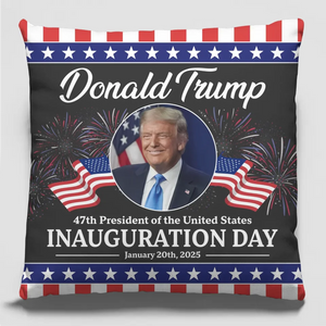 A New Day For America Is Here- US Election Pillow