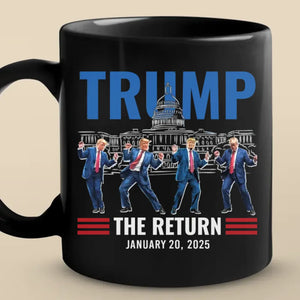 I Got This Victory For American People - US Election Black Mug