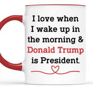 He's Back For Greatness - US Elections Accent Mug