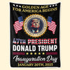 Golden Age For America Begins - US Election Blanket