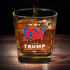 Did It - US Election Square Whiskey Glass - Gift For Conservative Supporters