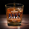 The Return - US Election Square Whiskey Glass - Gift For Conservative Supporters