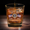 Bring Back The Victory - US Election Square Whiskey Glass - Gift For Conservative Supporters