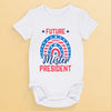 Future Mister President - US Elections Baby Onesie - Gift For Conservative Supporters, Baby Kids, Newborn Baby