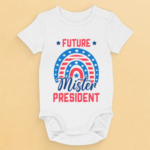 Future Mister President - US Elections Baby Onesie - Gift For Conservative Supporters, Baby Kids, Newborn Baby