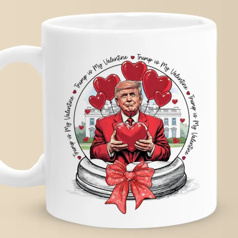 My Heart Is For America - US Election Mug - Gift For Conservative Supporters