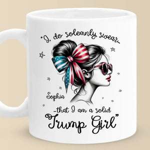 No Debate, I'm A Red Girl - US Election Mug - Gift For Best Friends, BFF, Sisters