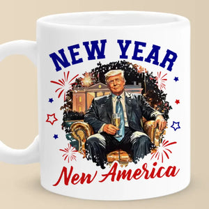 A Brand New America In 2025 - US Election Mug - Gift For Conservative Supporters