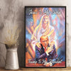 Here's My Savior, Here's My President - US Election Vertical Poster - Gift For Conservative Supporters