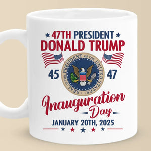 January 20th 2025 - US Election Mug - Gift For Conservative Supporters