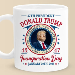 Cheers To A New Beginning Ahead - US Election Mug - Gift For Conservative Supporters