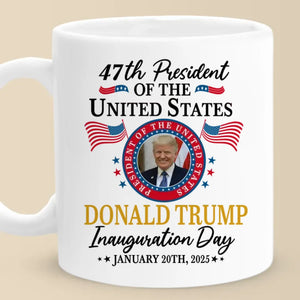 Raise Your Mug To New Opportunities - US Election Mug - Gift For Conservative Supporters