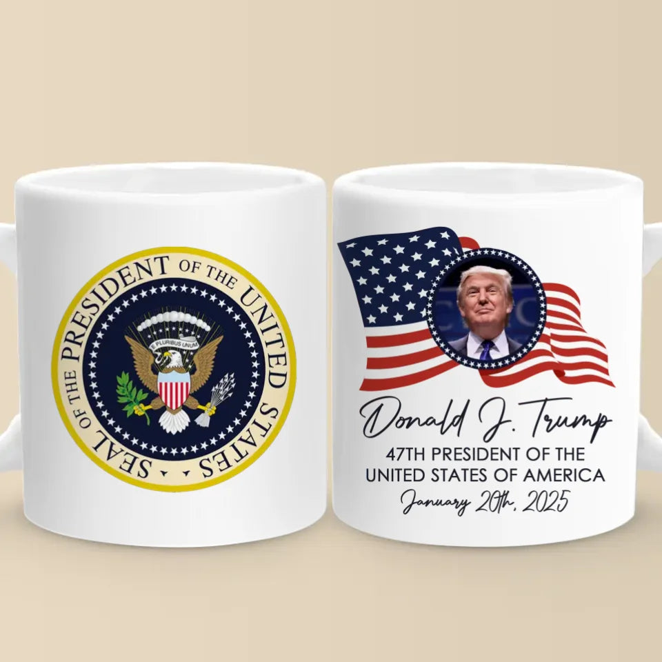 Celebrate Life In All Its Glory - US Election Mug - Gift For Conservative Supporters