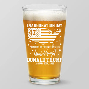 We Will Make History Again - US Election Beer Glass