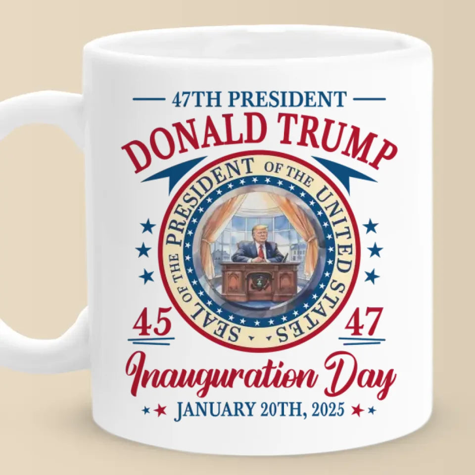 Get Ready To Celebrate The Big Day - US Election Mug - Gift For Conservative Supporters