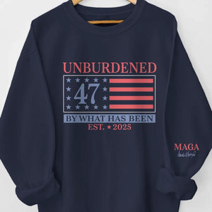 New Year, New Things Coming Up Next - US Elections Unisex Sweatshirt, Hoodie With Design On Sleeve