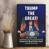 The Time Is Now, He's Back - US Patriotic Pride Vertical Poster - Gift For Conservative Supporters