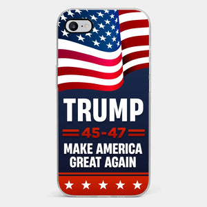 A Fresh Start For All Americans - US Patriotic Pride Clear Phone Case