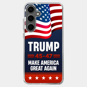 A Fresh Start For All Americans - US Patriotic Pride Clear Phone Case