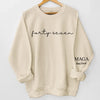 Make American People Proud - US Elections Unisex Sweatshirt With Design On Sleeve