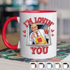 I'm Lovin You - US Patriotic Pride Accent Mug
