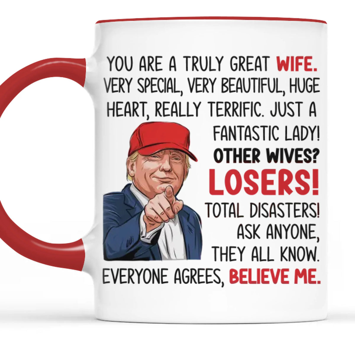 Ask Anyone They All Know - US Patriotic Pride Accent Mug