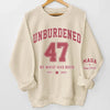 Cozy Up In Style While Supporting Your Cause - US Patriotic Pride Unisex Sweatshirt, Hoodie With Design On Sleeve