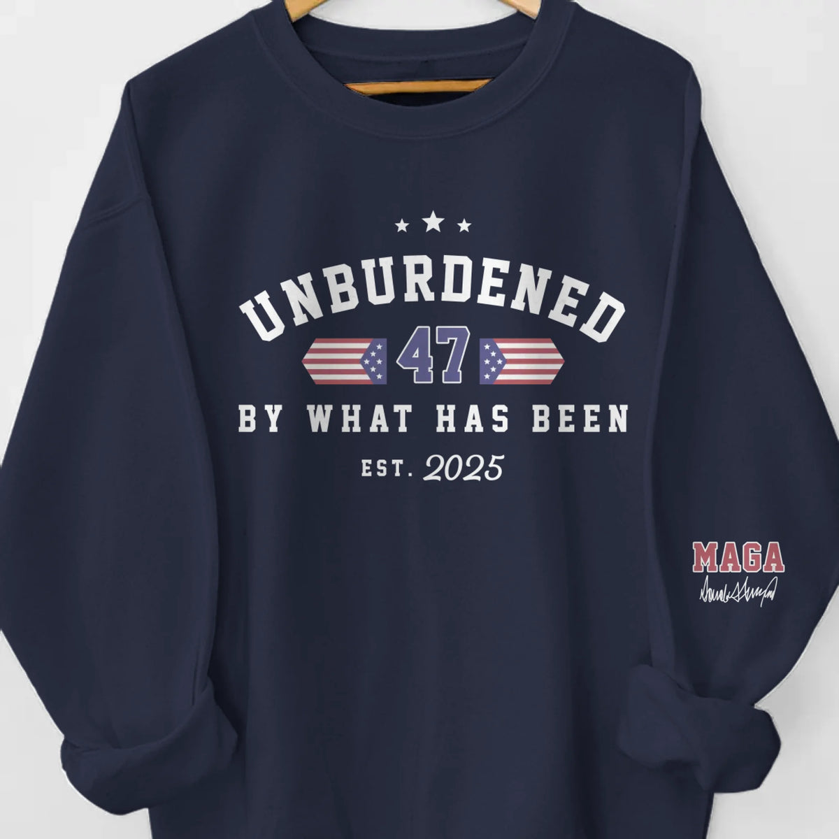 Make A Statement While Staying Warm -  US Patriotic Pride Unisex Sweatshirt, Hoodie With Design On Sleeve