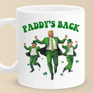 Paddy's Back 2025 - US Patriotic Pride Mug