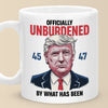 Officially Unburdened By What Has Been - US Patriotic Pride Mug