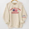Ready To Lead The Game - US Patriotic Pride Full Embroidered Sweatshirt