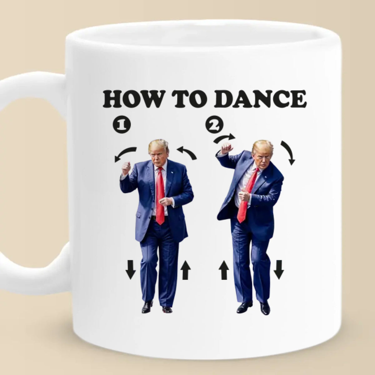 How To Dance Smoothly Like Me - US Patriotic Pride Mug