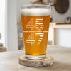 The Power Of The People - US Patriotic Pride Beer Glass