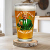 Make St.Patrick's Day Incredible Again - US Patriotic Pride Beer Glass