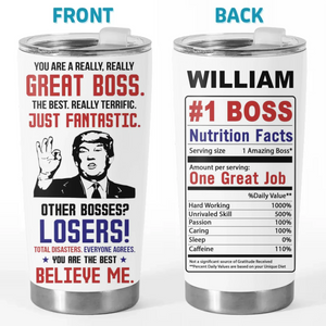 Other Bosses Are Losers, You Are The Best - US Patriotic Pride 20oz Tumbler