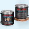 American Pride For The Best Dad - US Patriotic Pride 14oz Stainless Steel Tumbler With Handle