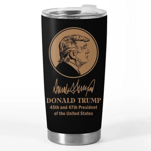 Greatness Never Backs Down - US Patriotic Pride 20oz Tumbler
