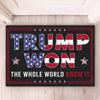 We All Know That He Won Again - US Patriotic Pride Home Decor Decorative Mat, House Warming Gift Mat