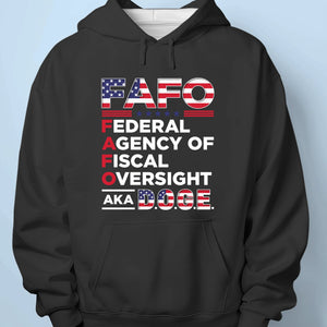 Federal Agency Of Fiscal Oversight - US Patriotic Pride Unisex T-shirt, Premium T-shirt, Hoodie