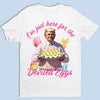 Here For The Deviled Eggs - US Patriotic Pride Unisex T-shirt, Premium T-shirt, Hoodie