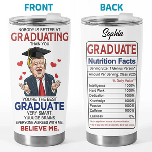 Graduated With Honors, Like A Boss - US Patriotic Pride 20oz Tumbler