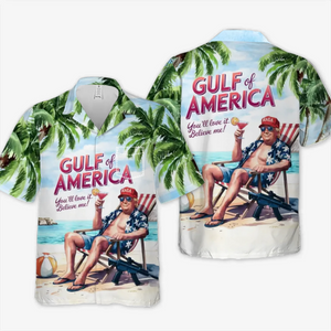 You'll Love It - US Patriotic Pride Unisex Tropical Hawaiian Aloha Shirt, Summer Vacation Gift For Conservative Supporters