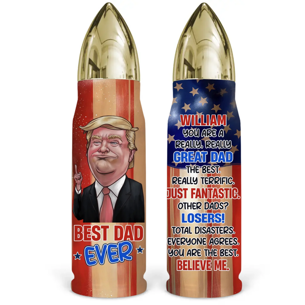 Warrior At Heart, Loving At Soul - US Patriotic Pride Bullet Tumbler