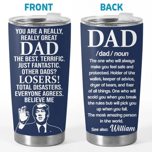 CEO Of Bad Jokes - US Patriotic Pride 20oz Tumbler