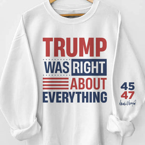 The Legend Returns - US Patriotic Pride Unisex Sweatshirt, Hoodie With Design On Sleeve