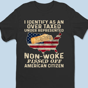 Woke-Free, Taxed-Heavy, Freedom First - US Patriotic Pride Unisex T-shirt, Premium T-shirt, Hoodie